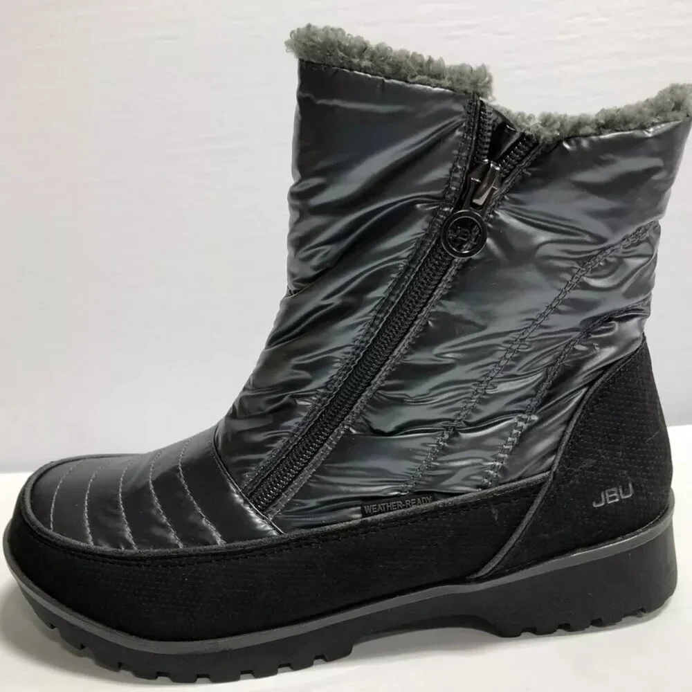 Jambu Womens Snowbird Boots Gray US8 M